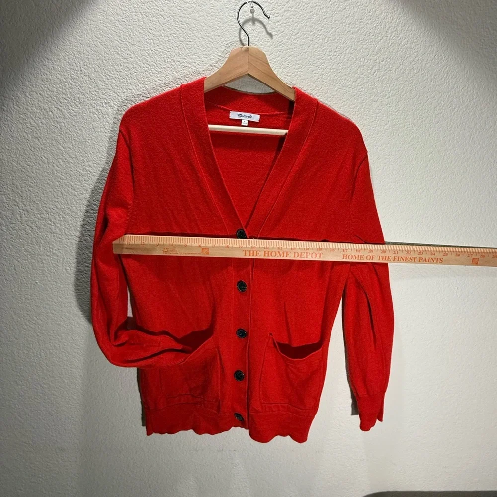 Madewell 100%-merino wool Cardigan – Size S - Picture 7 of 11